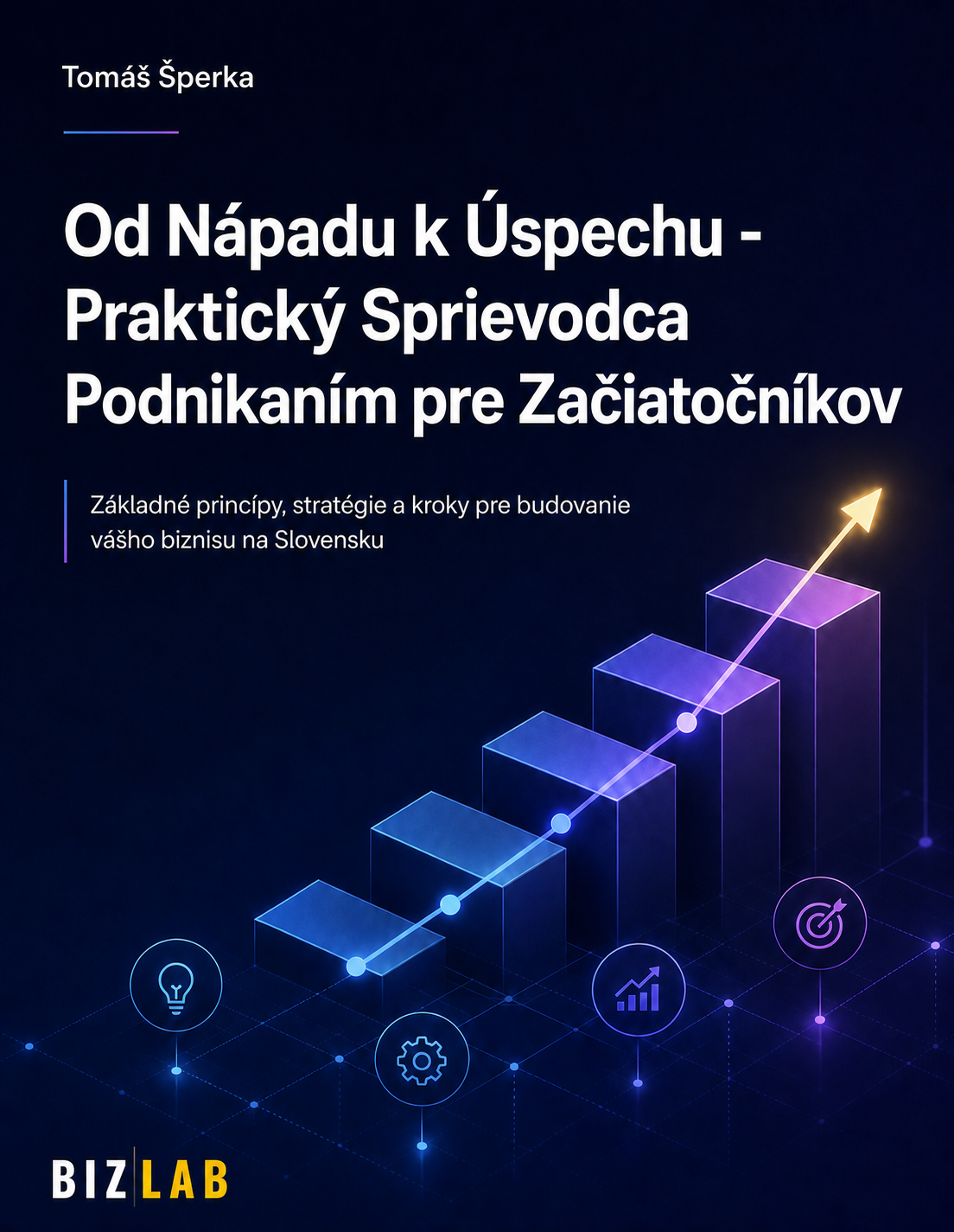 Obálka pracovného zošita Od Nápadu k Úspechu pre deti Pre dospelých
